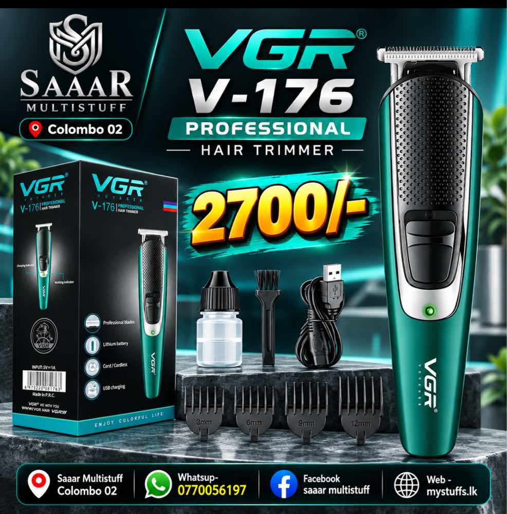 VGR V-176 professional hair trimmer