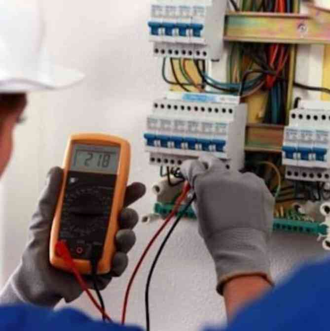 Electrical work CCTV installation plumbing