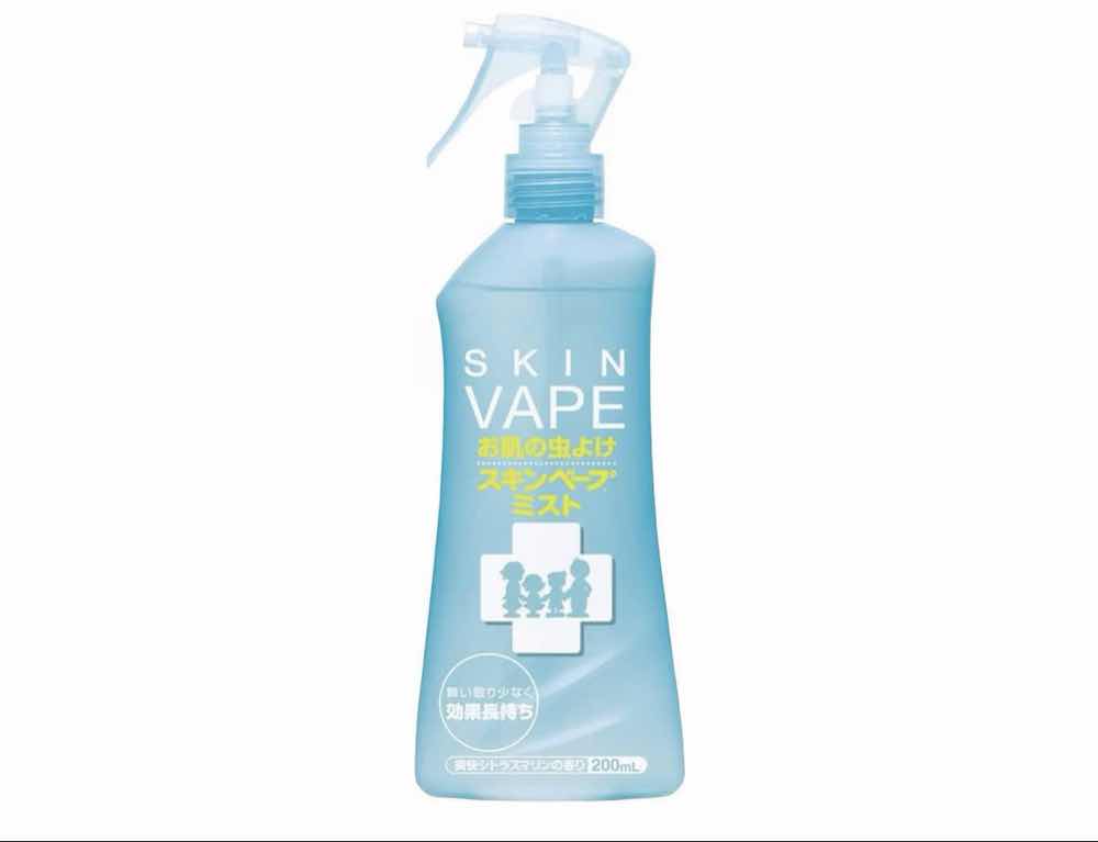 Skin vape mist mosquito repellent