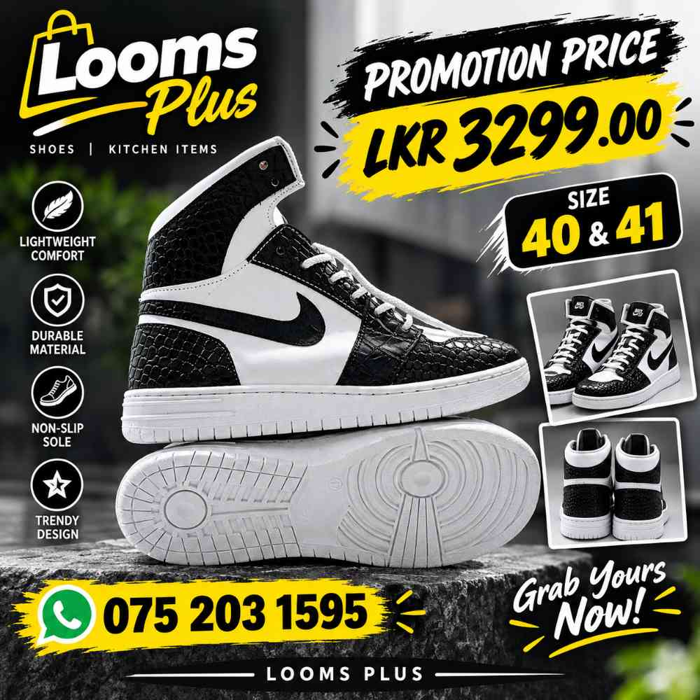 Men's boots shoes promotion