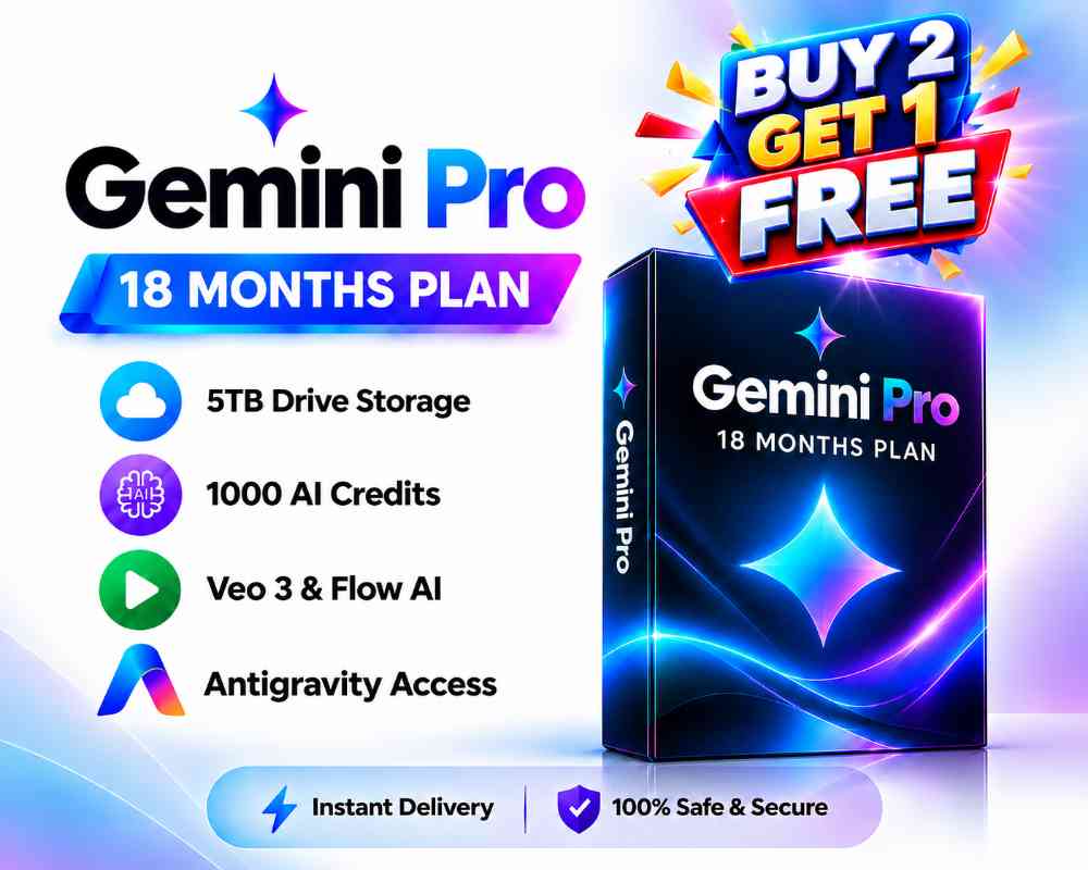 Gemini pro 18 months plan